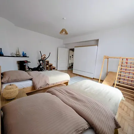 70m Komfortowy W Domu Jednorodzinnym Do 8 Osob - Ogrod, Balkon, Parking I Atrakcje Dla Dzieci Lägenhet